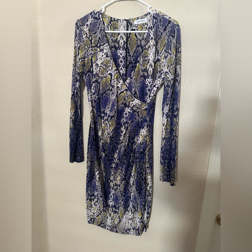 Calvin Klein snake sprint dress
